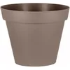 Image de EDA PLASTIQUE Pot de fleurs Toscane - 356 L - Taupe