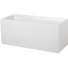 Image de Jardiniere - Graphit - 98 L - 99,5 X 39 X H. 43 Cm - Blanc Cérusé