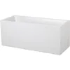 Image de Jardinière - EDA - Graphit - 98 L - 995 x 39 x H. 43 cm - Blanc Cérusé
