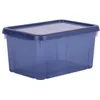 Image de EDA PLASTIQUE Boîte de rangement Funny Box 4 L - Bleu profond acidulé - 255 x 18 x 127 cm