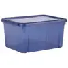 Image de Boîte De Rangement Funny Box 8 L - Bleu Profond Acidulé - 31 X 23,4 X 15,4 Cm