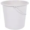 Image de EDA PLASTIQUE Seau 10 L - Blanc cérusé - Ø 28 x H 255 cm