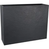 Image de Pot carré - gris anthracite - 63L EDA