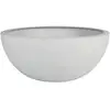 Image de Pot De Fleur Rond Graphit Up - 14,9 L - Ø 40 Cm X H 16,5 Cm - Blanc Cérusé