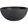 Image de Pot vasque Ø 40 cm - EDA - Graphit Up - 149 L - Intérieur/ Extérieur - Décor Graphique - Ø 40 x H. 165 cm - Gris Anthracite