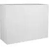 Image de Pot De Fleurs - Muret Loft Graphit - 46 L - 78,5 X 29,5 X 60 Cm - Blanc Cérusé