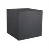Image de Pot de fleurs Carré 50 cm - EDA - Volcania - 57 L - Intérieur/Extérieur - Décor Pierre - 495 x 495 x H. 495 cm - Gris Anthracite
