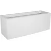 Image de Balconnière - EDA - Graphit Up - 25 L - Intérieur/ Extérieur - Décor Graphique - 59 x 195 x H. 228 cm - Blanc Cérusé