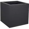 Image de Pot De Fleurs Carré 30 Cm - Graphit Up - 21 L - Intérieur / Extérieur - 29,5 X 29,5 X H. 29,5 Cm - Gris Anthracite