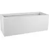 Image de Jardiniere - Graphit Up - 57 L - Intérieur / Extérieur - Décor Vagues - 79,5 X 29,5 X H. 29,5 Cm - Blanc Cérusé
