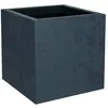 Image de Pot De Fleur Carré Basalt Up Gris 21 Litres