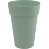 Image de EDA - Pot de fleurs Rond haut - Toscane - Ø 46 x H 65 cm - Intérieur / Extérieur - 67 L - Vert Laurier