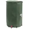 Image de Récupérateur D'eau Souple Et Pliable 250l - Avec Filtre En Filet + 2 Robinets - Résistant Aux Intempéries - Ø60xh88 Cm