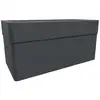 Image de Jardiniere - carel - gris anthracite - 63 l - 78 x 39 x h.39 cm - eda - avec roulettes - extérieur ou intérieur EDA3086960275303