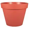 Image de Pot de fleurs rond toscane ø 60 x h.47 cm - orange terre battue - eda