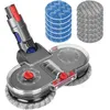 Image de DrRobor Tête de Vadrouille Electrique pour Dyson V11 V10 V15 V8 V7 Aspirateur Tête de Balai avec Réservoir et 12 Vadrouille La[35]