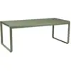 Image de Table Bellevie 196 x 90 cm, Fermob Cactus - FERMOB