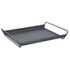 Image de Plateau Alto 53 x 38.5 cm, Fermob Carbone - FERMOB