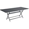 Image de Table Caractère 190 x 90 cm, Fermob Carbone - FERMOB