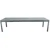 Image de Table Ribambelle XL 3 allonges, Fermob Gris orage - FERMOB