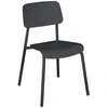 Image de Chaise Studie, Fermob Carbone - FERMOB