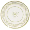 Image de Assiette plate Tamara verte 27 cm (lot de 6) - Table Passion