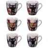 Image de Coffret de 6 tasses Street Cat 23 cl - Table Passion