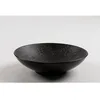 Image de Assiette - Table Passion - Calotte Vesuvio - 19 cm - Noir - Lot de 6 pièces