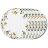 Image de Assiette plate Summer 27 cm (lot de 6) - Table Passion