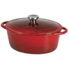 Image de SITRAM SITRASLOW Cocotte ovale en fonte émaillée - 4L - Ø27 cm
