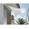 Image de Voile dombrage triangulaire - JARDIDECO - 500m - Polyester - Blanc - Anti-UV