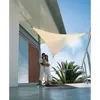 Image de Voile ombrage triangulaire Serenity - JARDILINE - 5x5 m - Polyester - Protection anti-UV - Sable