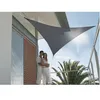 Image de Voile dombrage triangulaire - JARDIDECO - 360m - Polyester 185g/m² - Anti-UV - Étanche