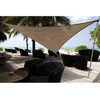 Image de Voile ombrage triangulaire Austral - JARDILINE - 5x5 m - polyéthylène tressé - brun havane