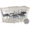 Image de Housse de protection Cover Air pour table rectangulaire + 8 chaises - 240 x 130 x 70 cm - Jardiline