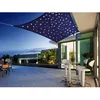 Image de Voile dombrage rectangulaire 100 Leds 3 x 2 m - Jardiline