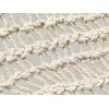 Image de Ombrière macramé en polycoton triangulaire, fait main, 3 m - jardiline