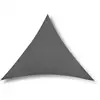 Image de Voile d'ombrage triangulaire rivage ardoise - 3,60 x 3,60 m - qualité premium jardiline