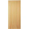Image de MOREL - Rideau portière PVC Tahiti brun et beige 100x220 cm