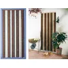 Image de Rideau De Porte Chenille Florence Beige Bronze Brun - 100 X 220 Cm - Morel