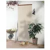 Image de Rideau de porte chenille Florence Beige - 120 x 220 cm - Morel