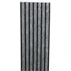 Image de Rideau de porte Florence chenilles 90x220 cm - gris noir