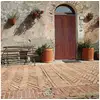 Image de Rideau en batonnets de bambou et perles de bois 1059364