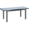 Image de Table À Manger D'extérieur Extensible En Aluminium Gris Ibiza Anthracite - 10/12