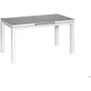 Image de Table de jardin rectangulaire extensible en aluminium Ibiza Perle 6/8 places - Jardiline