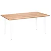 Image de Table De Jardin Rectangulaire En Bois Teck Maldives - 4 Places - Jardiline