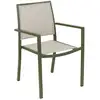 Image de Fauteuil empilable à accoudoir 58x55x85 cm