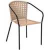 Image de Fauteuil En Jardin En Résine Tressée Imitation Rotin Cocos - Jardiline