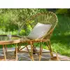 Image de Fauteuil De Jardin Rond En Rotin Tressée - Jardiline