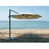 Image de Parasol Rond En Aluminium Et Toile Polyester Avec Pied En Croix - Tobago Éco - Ø 3